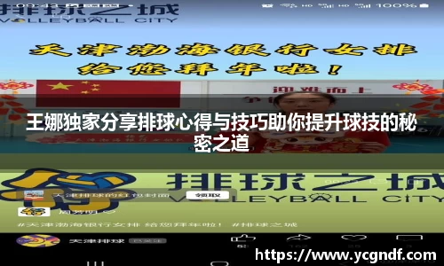 王娜独家分享排球心得与技巧助你提升球技的秘密之道